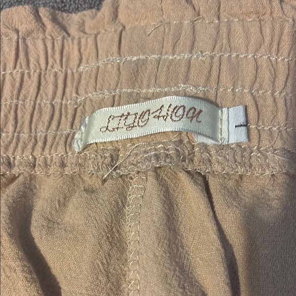 Women's Tan Ruffle Skort - Picture 4 of 5